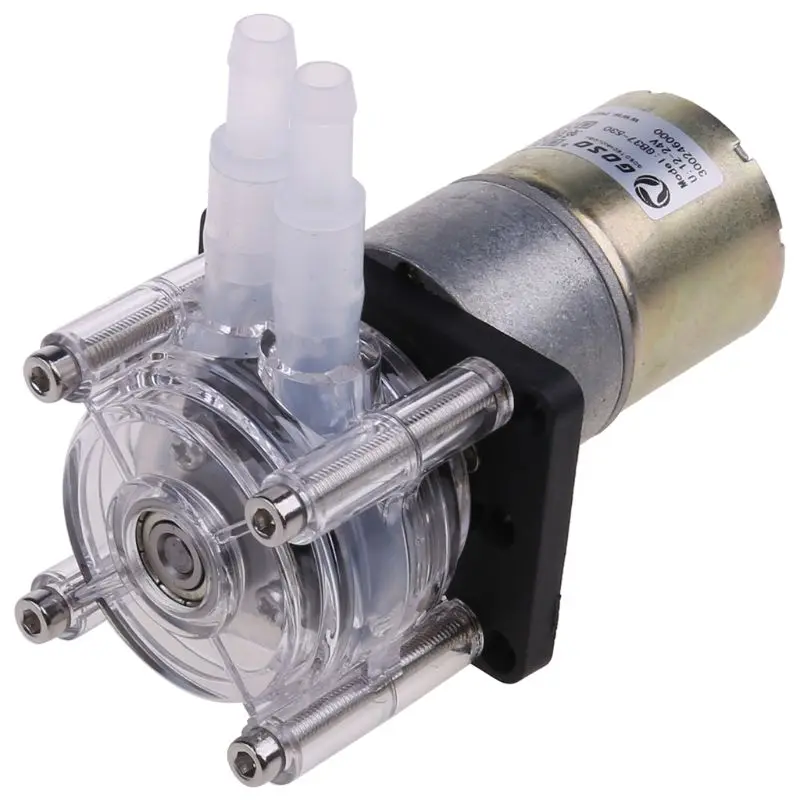 

DC 12/24V Peristaltic Pump Large Flow Dosing Pump Vacuum Aquarium Lab Analytical Dropshipping