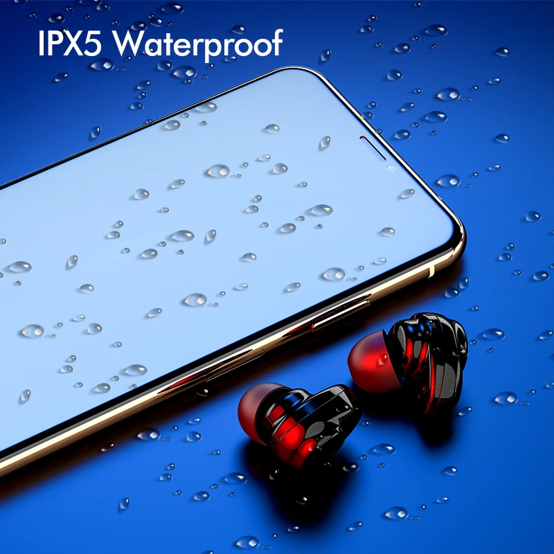 Наушники Doboss с сенсорным управлением TWS Bluetooth HD стерео беспроводные наушники с шумоподавлением спортивные игровые наушники