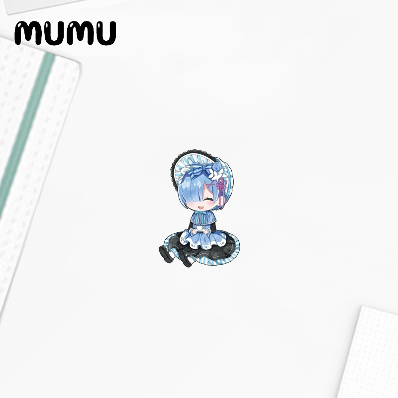 2021 Новинка Re Zero Начальная жизнь в другом мире булавка на лацкан Rem Ram Акриловые