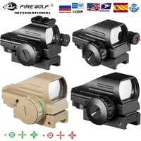 tactical reflective redgreen light laser holographic projection of the red dot sight sight hunting 11mm20mm rail mounted sight