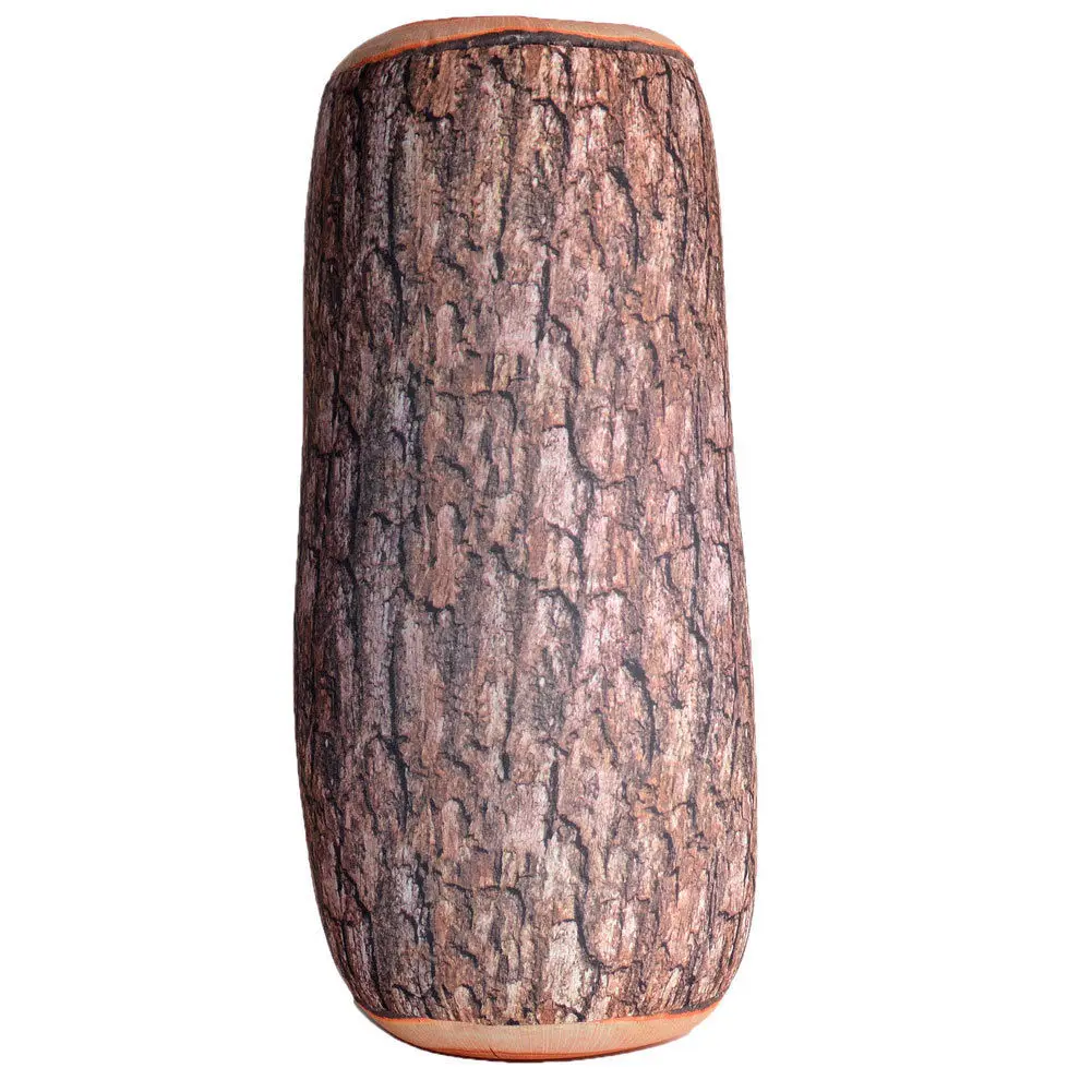 Цилиндрическая мягкая подушка из микробусин дерево пень рулон подушки для