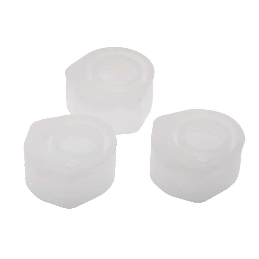 6 шт Силиконовое кольцо форма ювелирные изделия кулон кольца смола литье круг