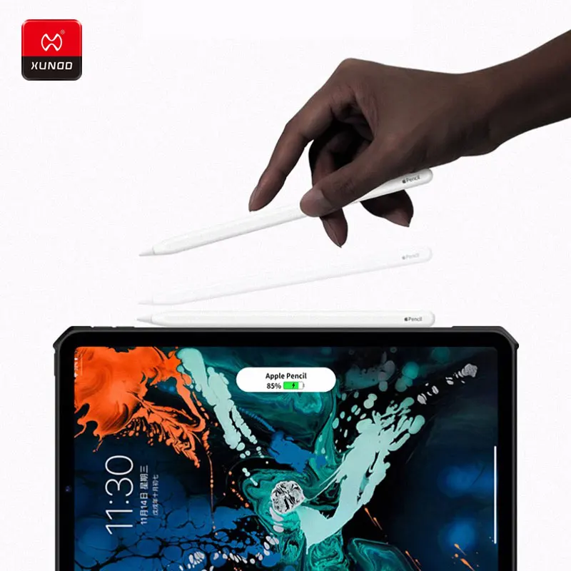 XUNDD Luxury Transparent Case For iPad 2017 2018 Air 2 Tablet With Airbags Silicone Shockproof 360 Protective Back Cover Cases | Компьютеры