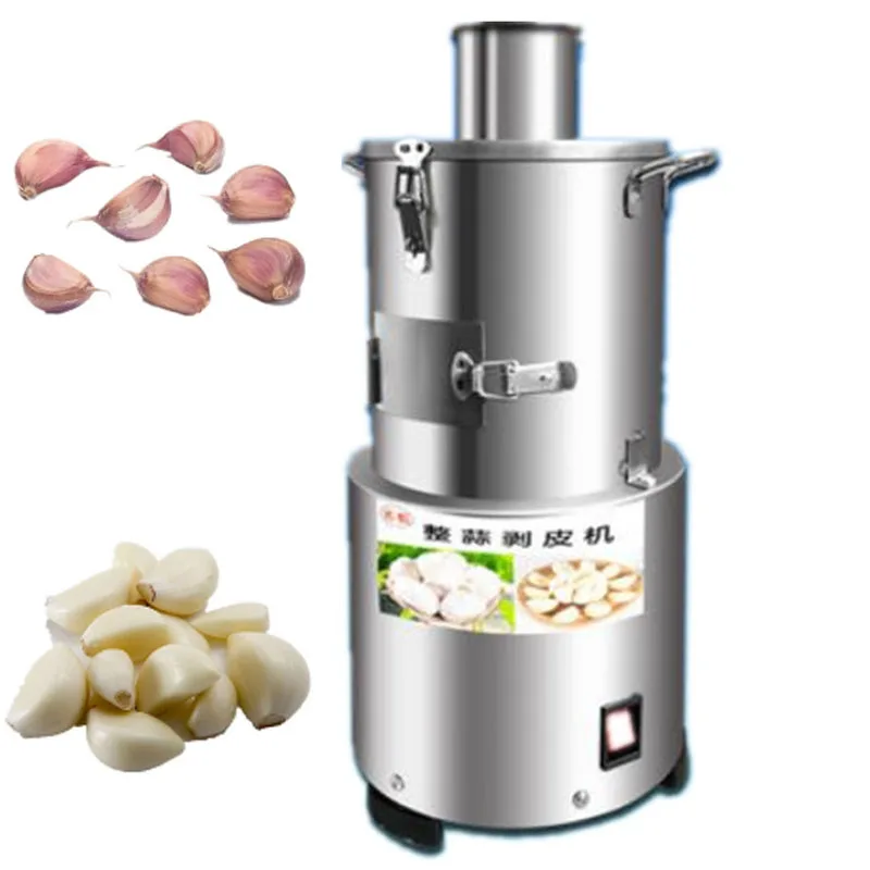 

Sale New Fully Automatic Electric Commercial Stainless Steel Small Dry Garlic Skin Removing Peeler Peeling Machine