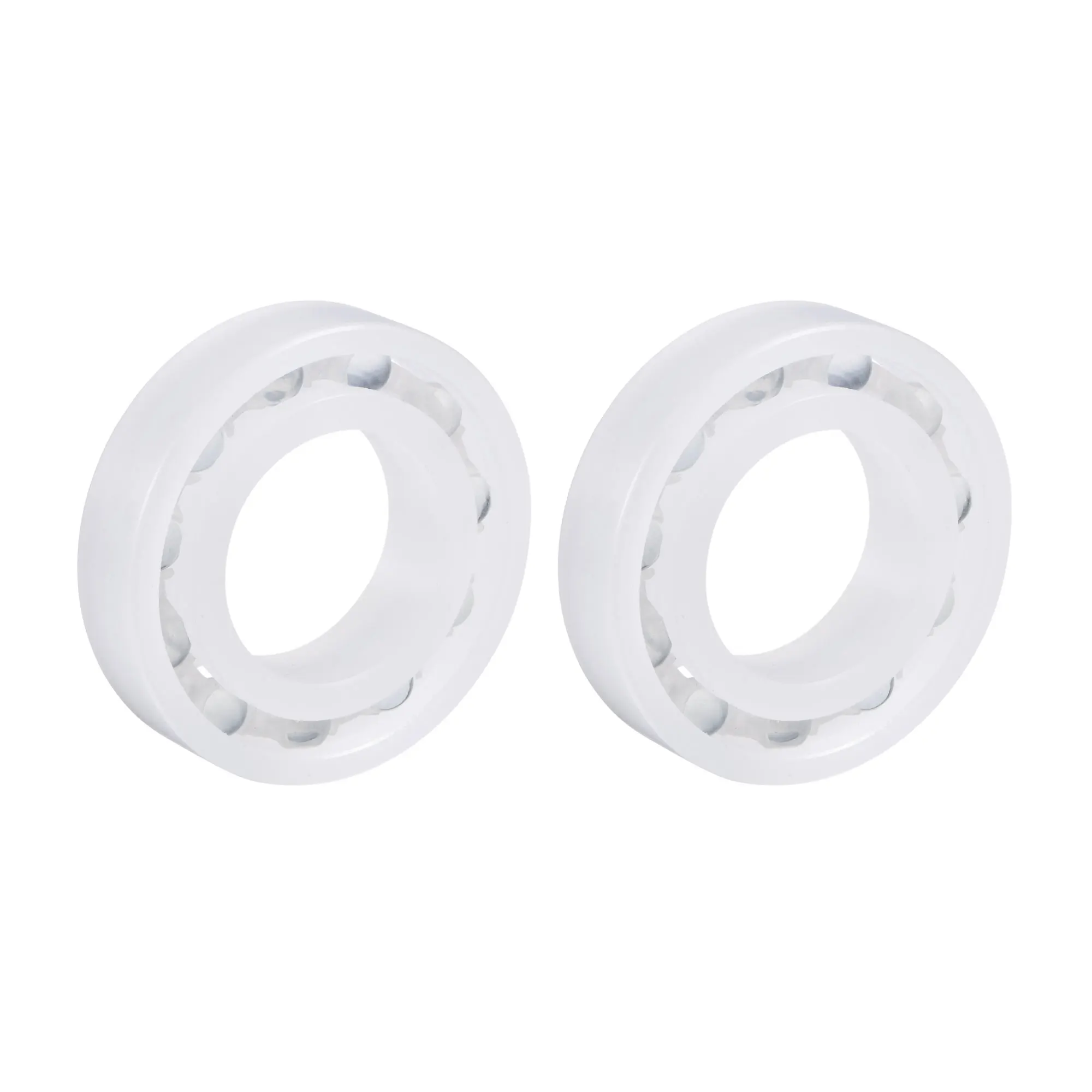 

Uxcell 2pcs 6006 Deep Groove Ball Bearings 30mm Bore 55mm OD 13mm Thick PP Plastic Open Type Glass Balls