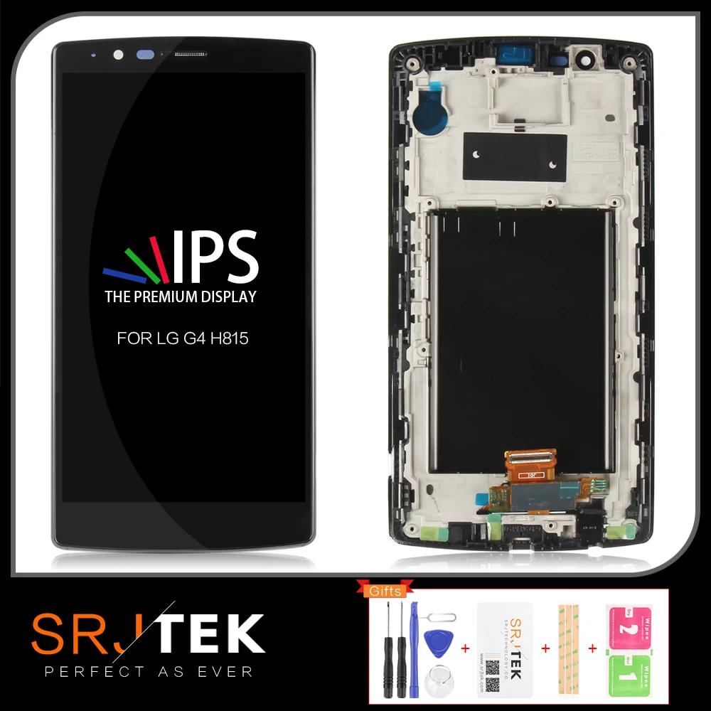 5 &quotОригинальный ЖК дисплей для LG G4 H815 сенсорный экран дигитайзер с рамкой H810 H811