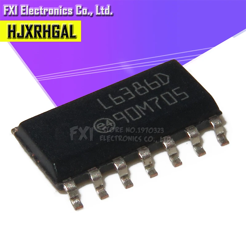 5 шт. L6386D SOP16 L6386 L6386DTR DOP для поверхностного монтажа|smd|5pcs |