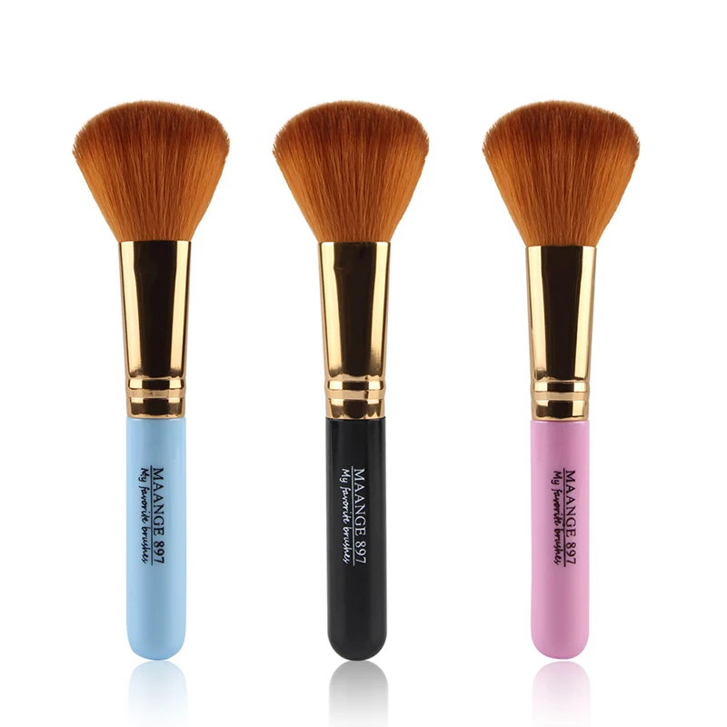Кисти для макияжа Профессиональные портативные с мягкой щетиной нанесения румян