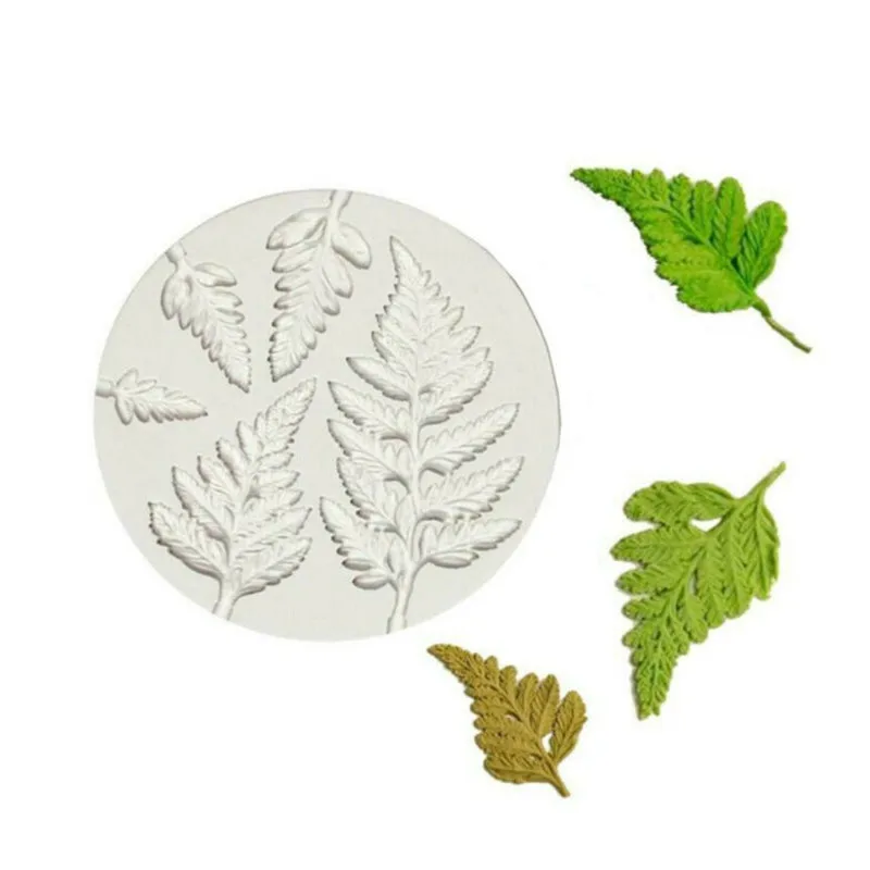 Форма для шоколада искусственная кожа силиконовая форма выпечки в виде листьев