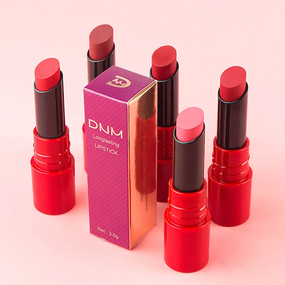 12 цветов Сексуальная губная помада Профессиональная водостойкая бархатная