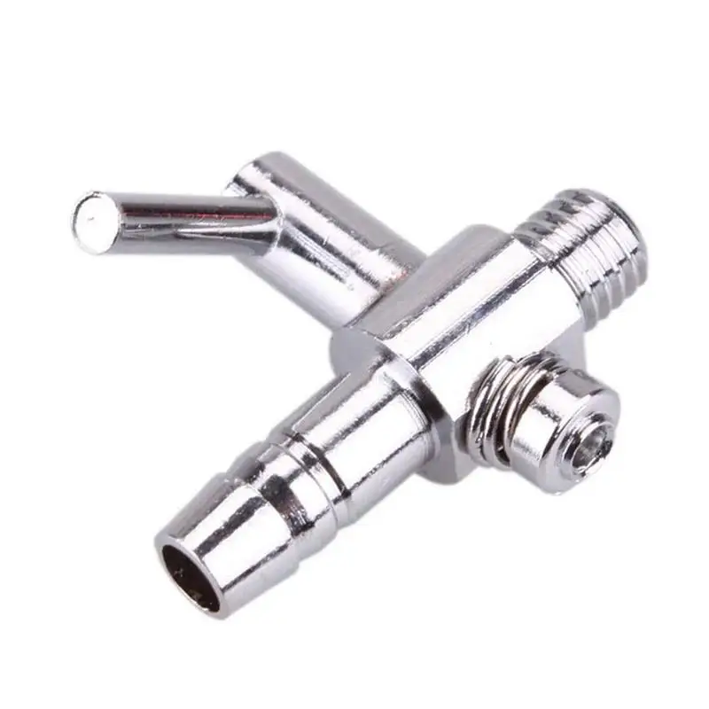 

1Pcs Steel Air Flow Distributor Lever Control Fish Tank Oxygen Pipe Steel Distributor Oxygen Gas Volume