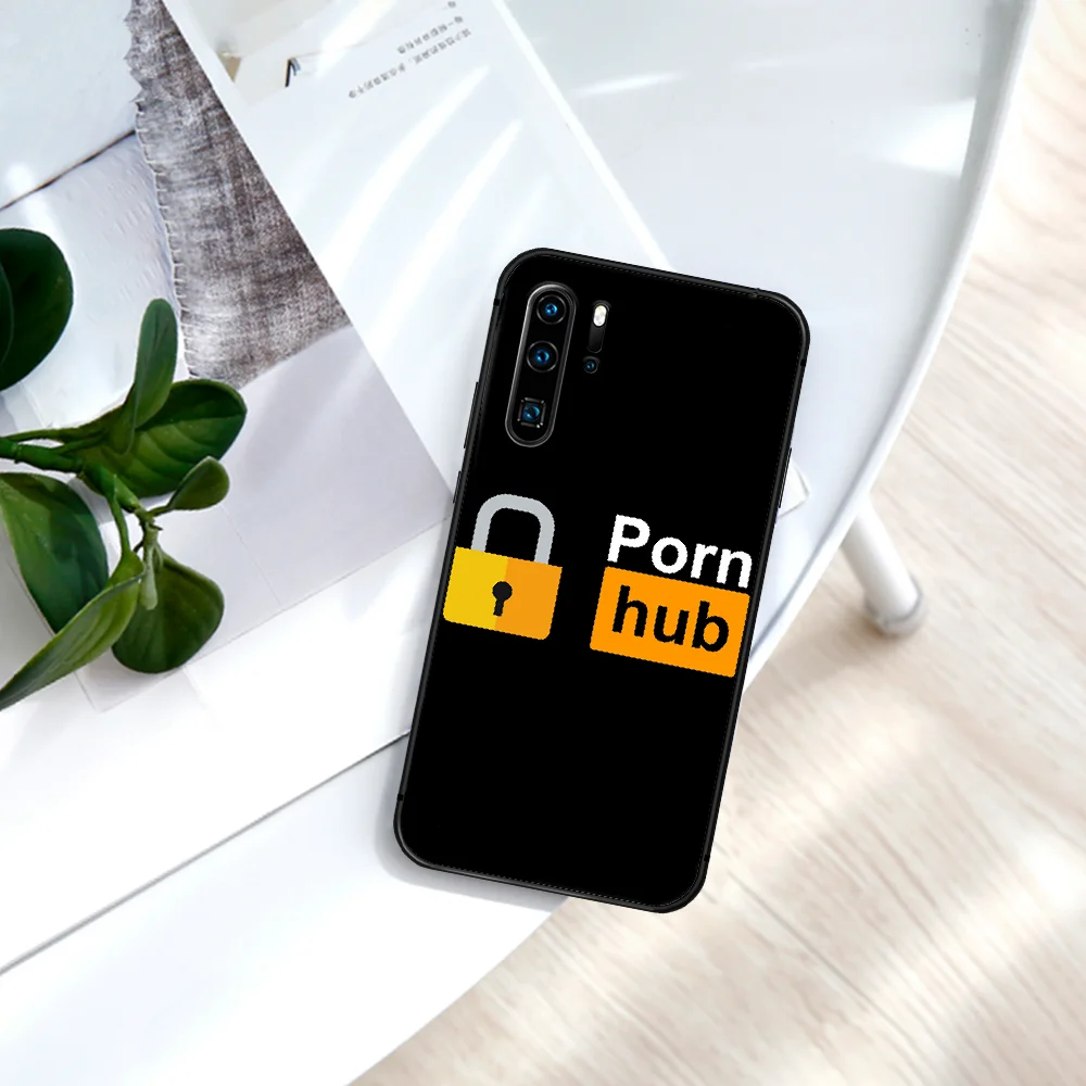 

Fashion Pornhub Tumblr Luxury Phone Case For Huawei P Mate Smart 10 20 30 40 Lite Z 2019 Pro black Etui Painting Cover 3D Prime