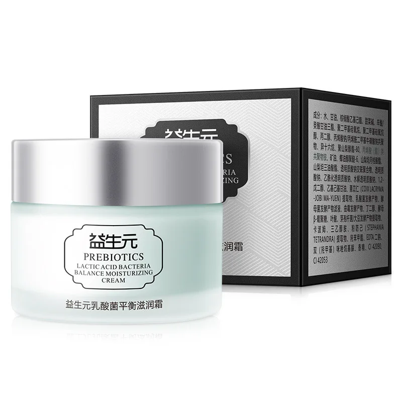 

Prebiotics Lactic Acid Bacteria Balance Moisturizing Cream Rehydration Moisturizing Skin Care Anti-Aging Skin Whitening