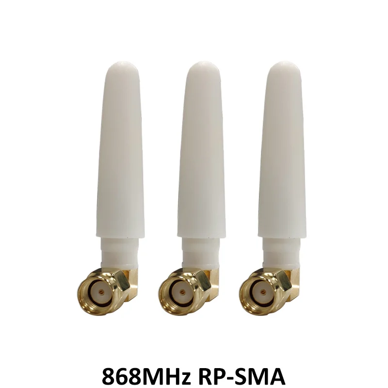GRANDWISDOM 20pcs 868mhz antenna 3dbi sma female 915mhz lora antene pbx iot module lorawan signal receiver antena