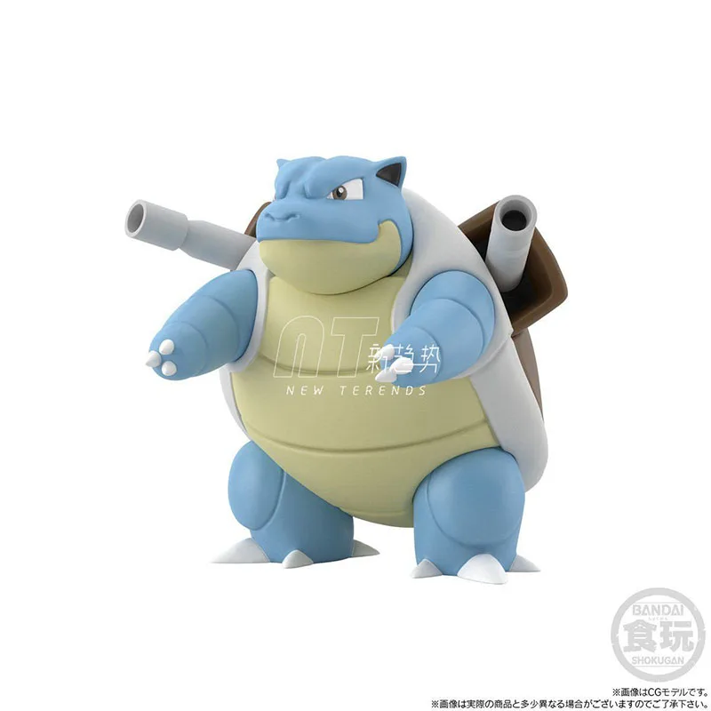 

BANDAI SHOKUGAN Pokemon Charizard Venusaur Blastoise Kanto Region Proportion World Action Figure Collection Model Toy For Kids