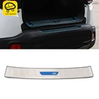 CarManGo для Jeep Renegade 2015-2019, Стайлинг автомобиля, задний бампер, защитная рамка для порога, хромированные аксессуары