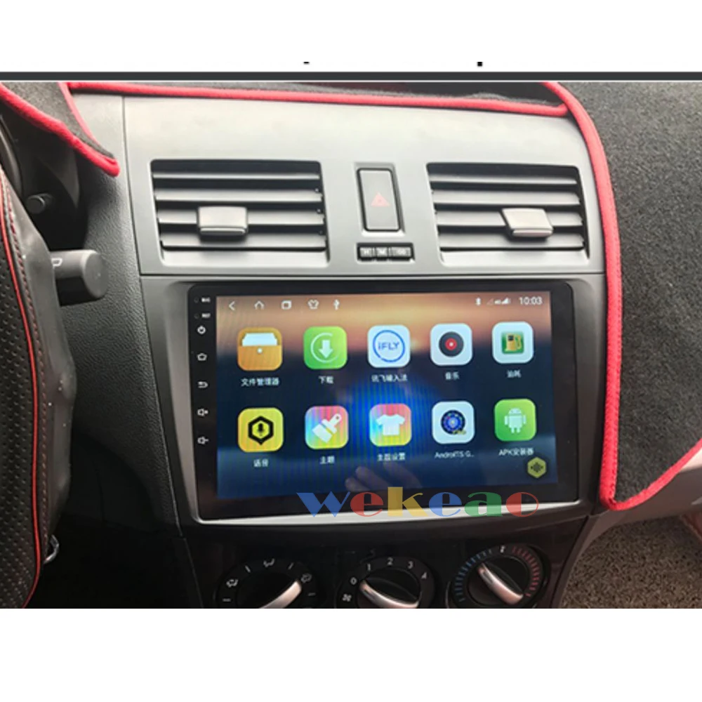 

Wekeao Touch Screen 9'' 1 Din Android 9.0 Car Radio Automotivo Car Dvd Player For Mazda 3 Android Auto GPS Navigation 2010-2013