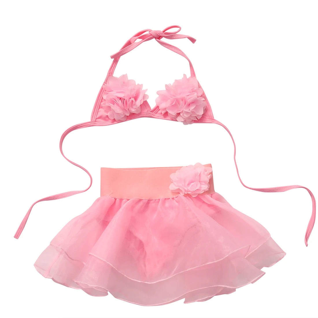 

Toddler Kids Baby Girls Tankini Bikini Swimwear Swimsuit Bathing Suit Beachwear Swimming Costume Summer Sportswear