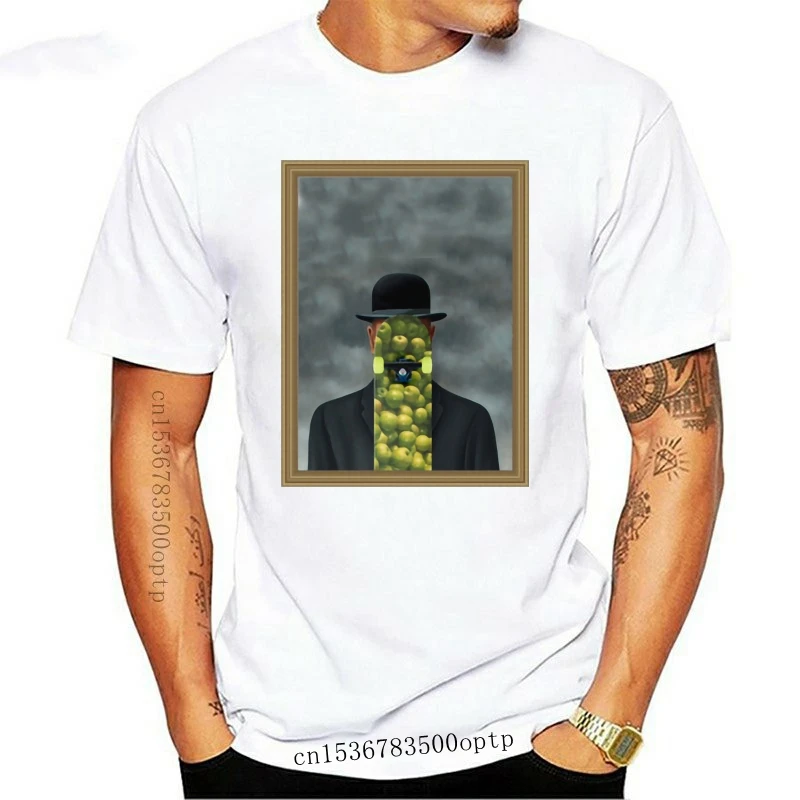 

New 2021 Fashion T Shirt 100% Cotton Creative Graphic MAGRITTE SKATE T SHIRT