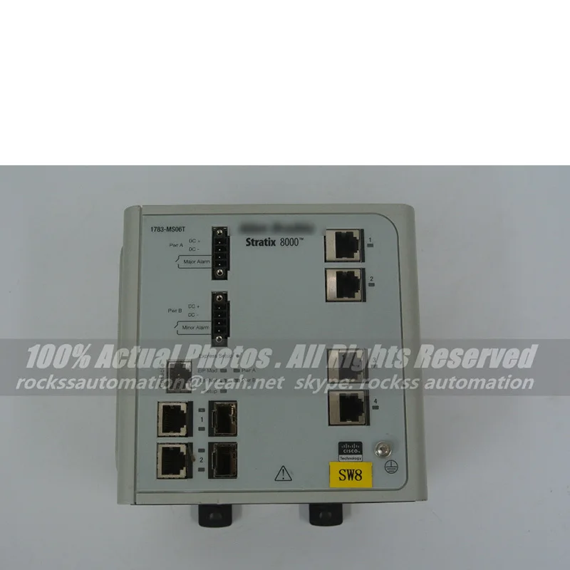 Stratix 8000 Ethernet управляемый коммутатор 1783 MS06T используется 100% Протестировано с