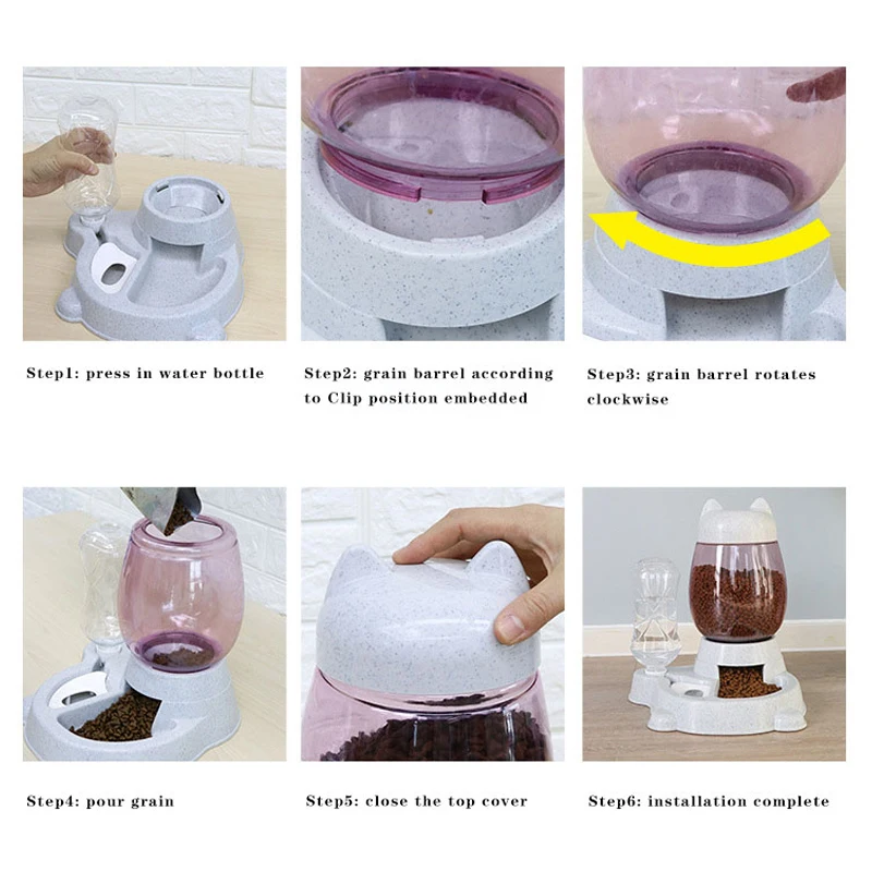 Диспенсер для воды большой емкости кошек автоматический дозатор собак и