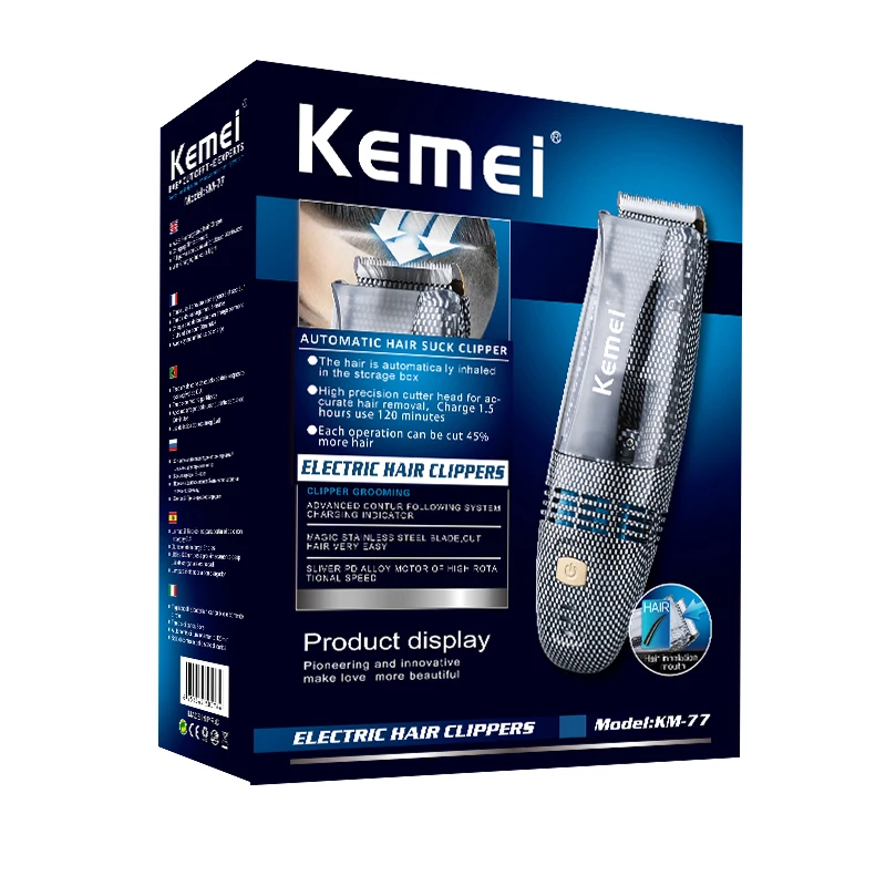 

Powerful vacuum haircut kit electric hair clipper professional hair trimmer hair cutting machine haircut for men head trimer