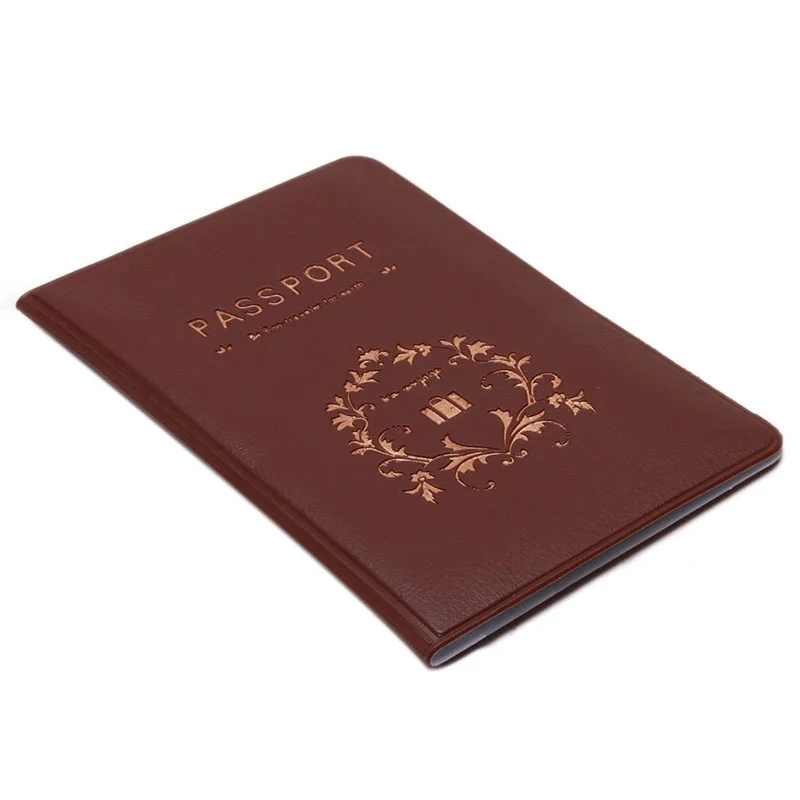 type2-brown 1 шт., новинка, российские Авто водительские права, сумка, кошелек, визитница, держатель для кредитных карт, из искусственной кожи, для вождения автомобиля, защитный чехол - Цвет: type2-brown
