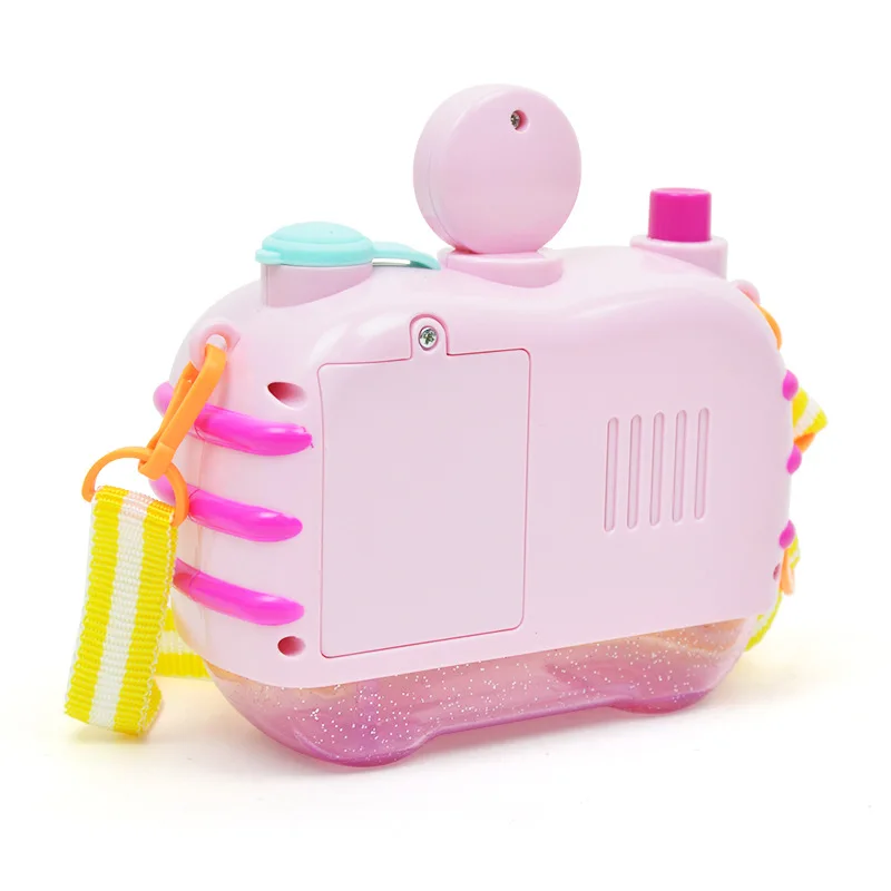 Мультяшная пузырьковая машина с светильник кой музыкальная креативная