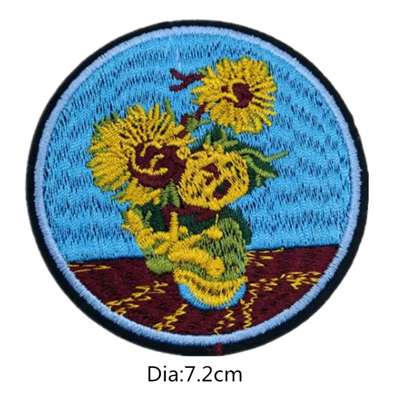 Нашивки с вышивкой для одежды патчи утюгом лагеря аппликация в стиле панк сделай