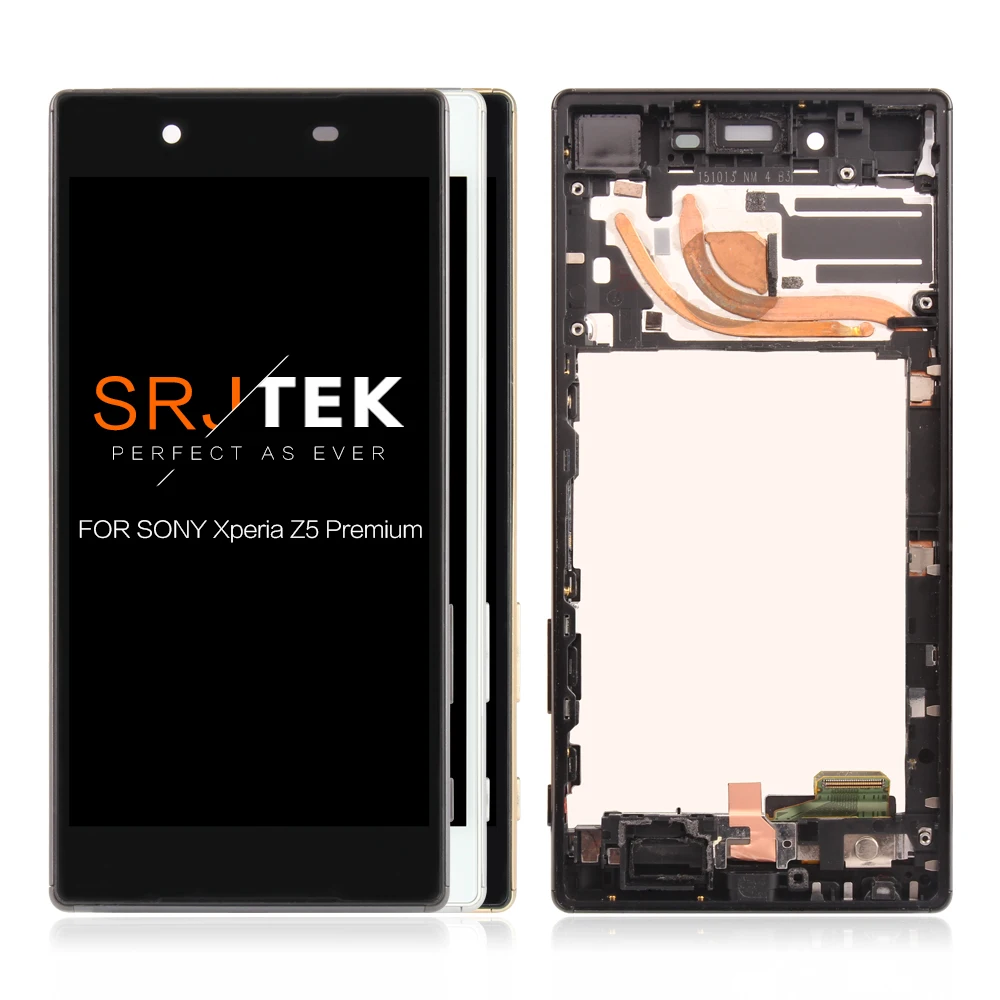 

5.5'' For SONY Xperia Z5 Premium LCD Display Touch Screen with Frame Digitizer Assembly Z5 PLUS E6853 E6883 Replacement Parts