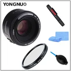 Объектив YONGNUO 50 мм yn50 мм F1.8 с большой апертурой и автофокусом EF AFMF для Canon EOS 600D 550D 70D 700D 750D 1100D 1200D 1300D 200D