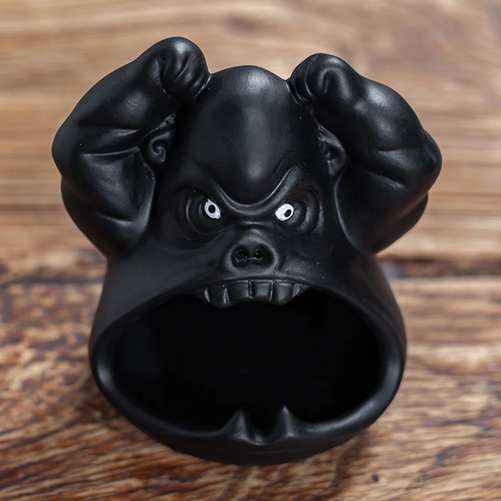 

Cartoon Lion Shaped Ashtray Desktop Ashtray Adornment Cigarettes Ash Container
