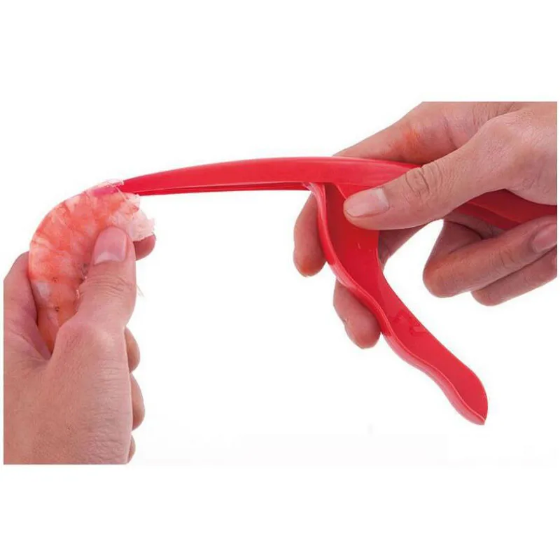 Портативное устройство для чистки креветок Креативные кухонные инструменты