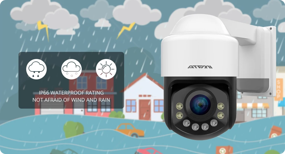 Наружный Wifi роутер для Камера безопасности ip камера HD 4MP cctv Mini 3 дюймов PTZ Скорость купол Камера s Беспроводной 5X зум двухстороннее аудио Onvif iCsee