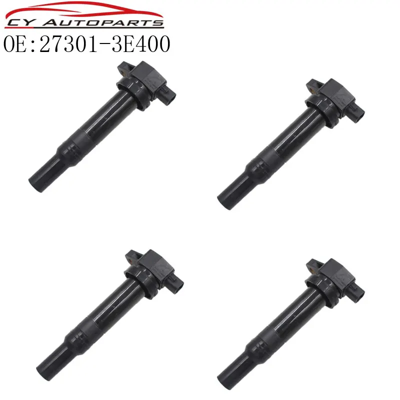 YAOPEI 4 шт. OEM 273013E400 27301-3E400 для Hyundai Santa Fe Kia Optima Rondo 2.7L новая катушка зажигания |