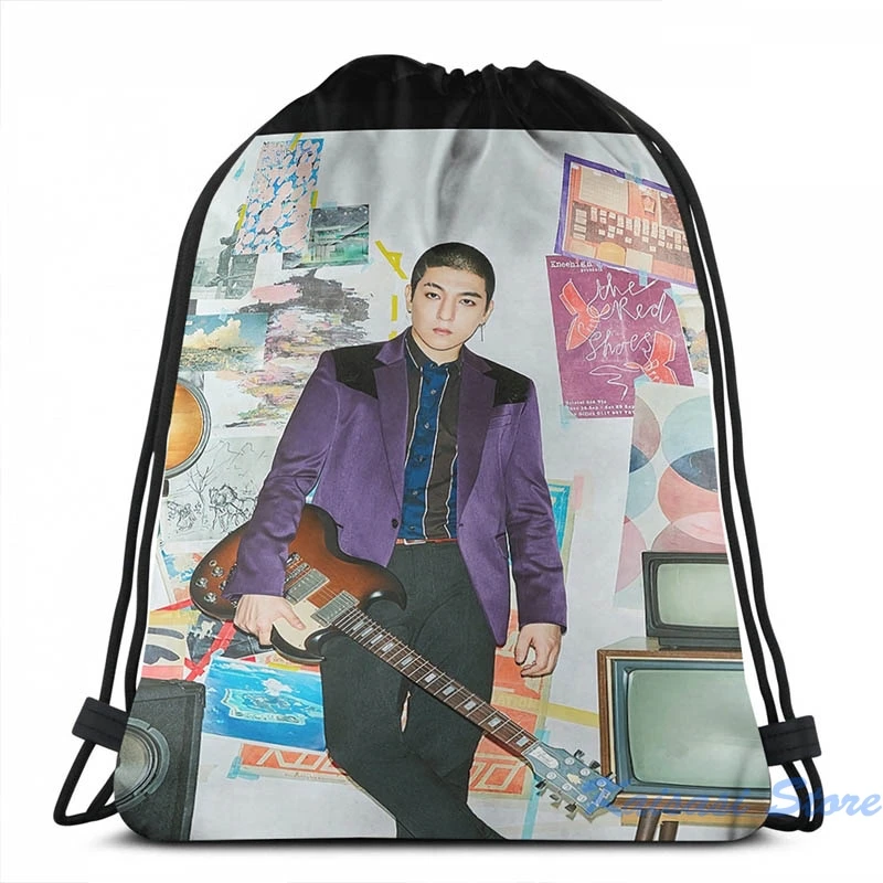 Забавный рюкзак DAY6 SUNGJIN с графическим принтом и USB зарядкой школьные ранцы для