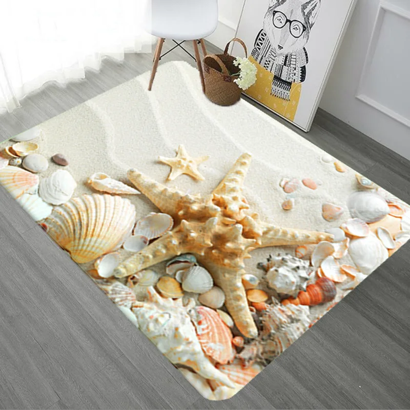Скандинавский морской мир морская звезда ковер для детской комнаты большие