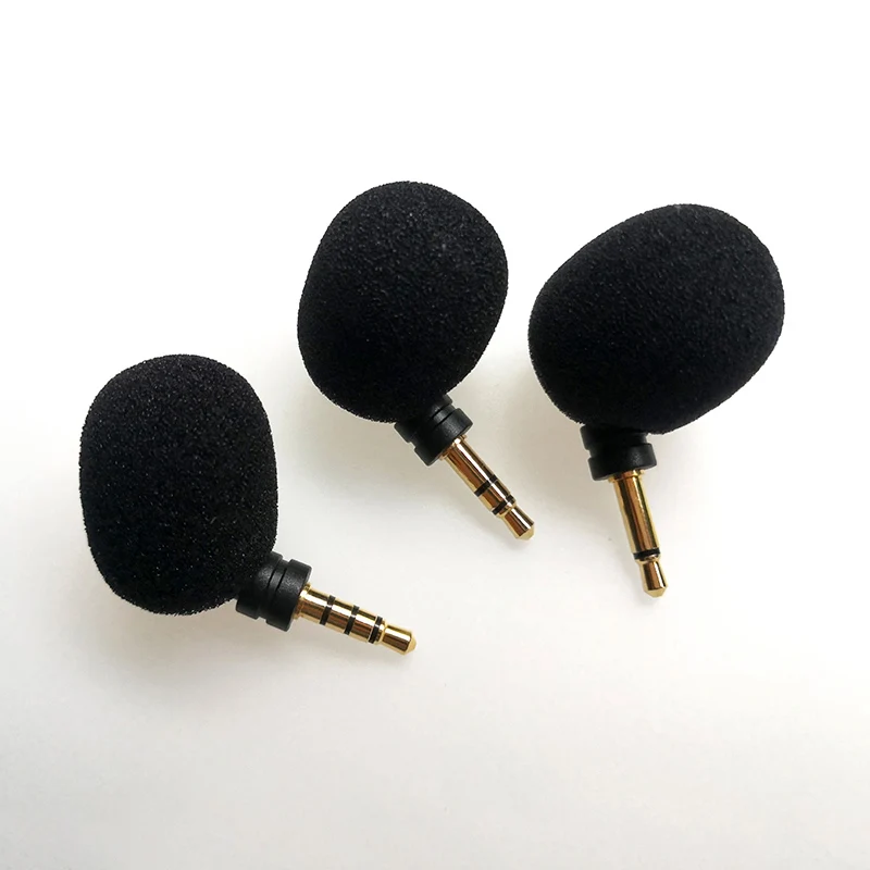 Mini Microphone Bendable Flexible Straight 3.5mm Jack Aux Mono/ Stereo/ 4 Pole Mic for Mobile Phone Computer Laptop PC Recorder |