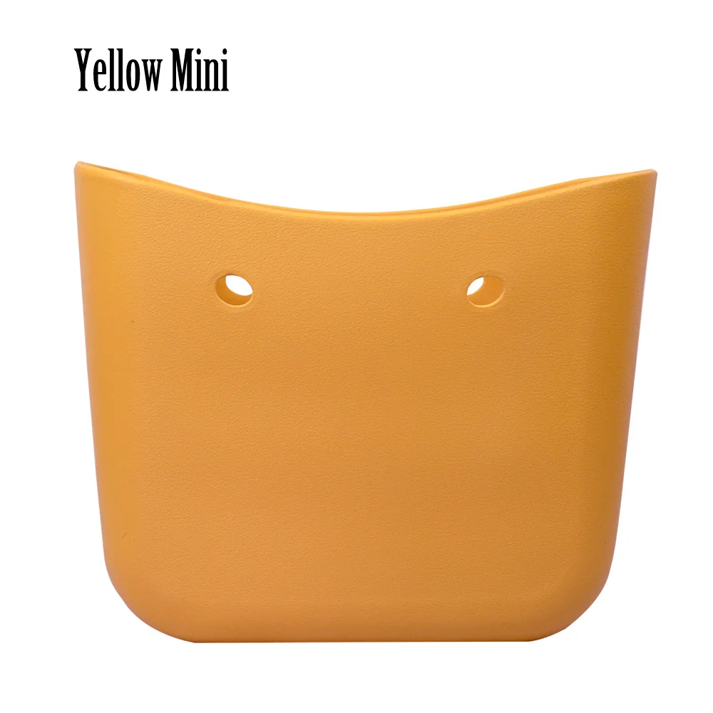 yellow TANQU новая мини-сумка EVA сумка женская сумка резиновая Силиконовая Водонепроницаемая модная женская сумка - Цвет: yellow