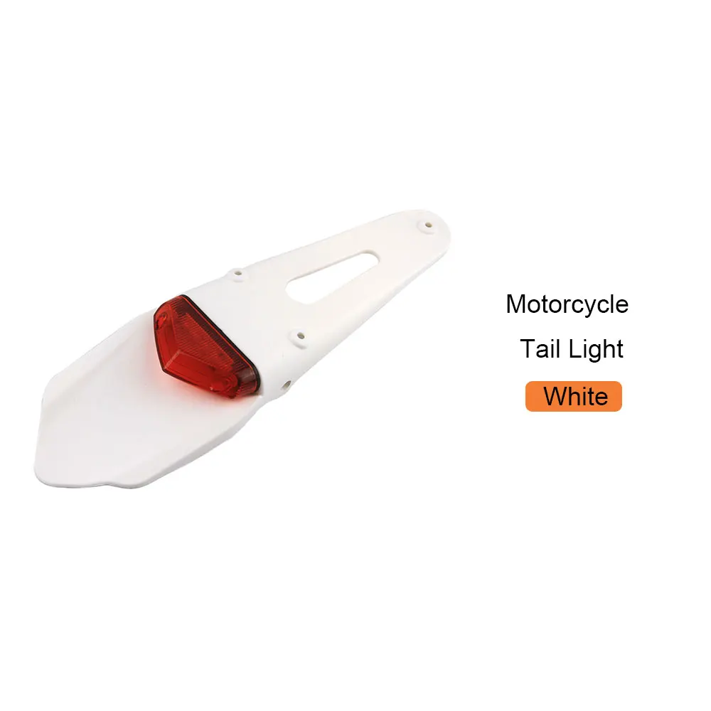 White Moto Fender Для KTM CR EXC WRF 250 400 мотоциклетный задний светодиодный светильник задний тормоз Стоп сигнальный светильник s брызговик для мотокросса эндуро мотоциклетные крылья - Цвет: White Moto Fender