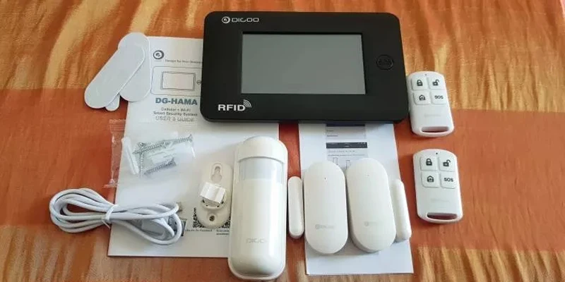 Digoo DG-HAMA сенсорный экран 433 МГц GSM wifi DIY умная домашняя система охранной сигнализации Комплекты Обновления совместимы с Alexa VS DG-Hosa