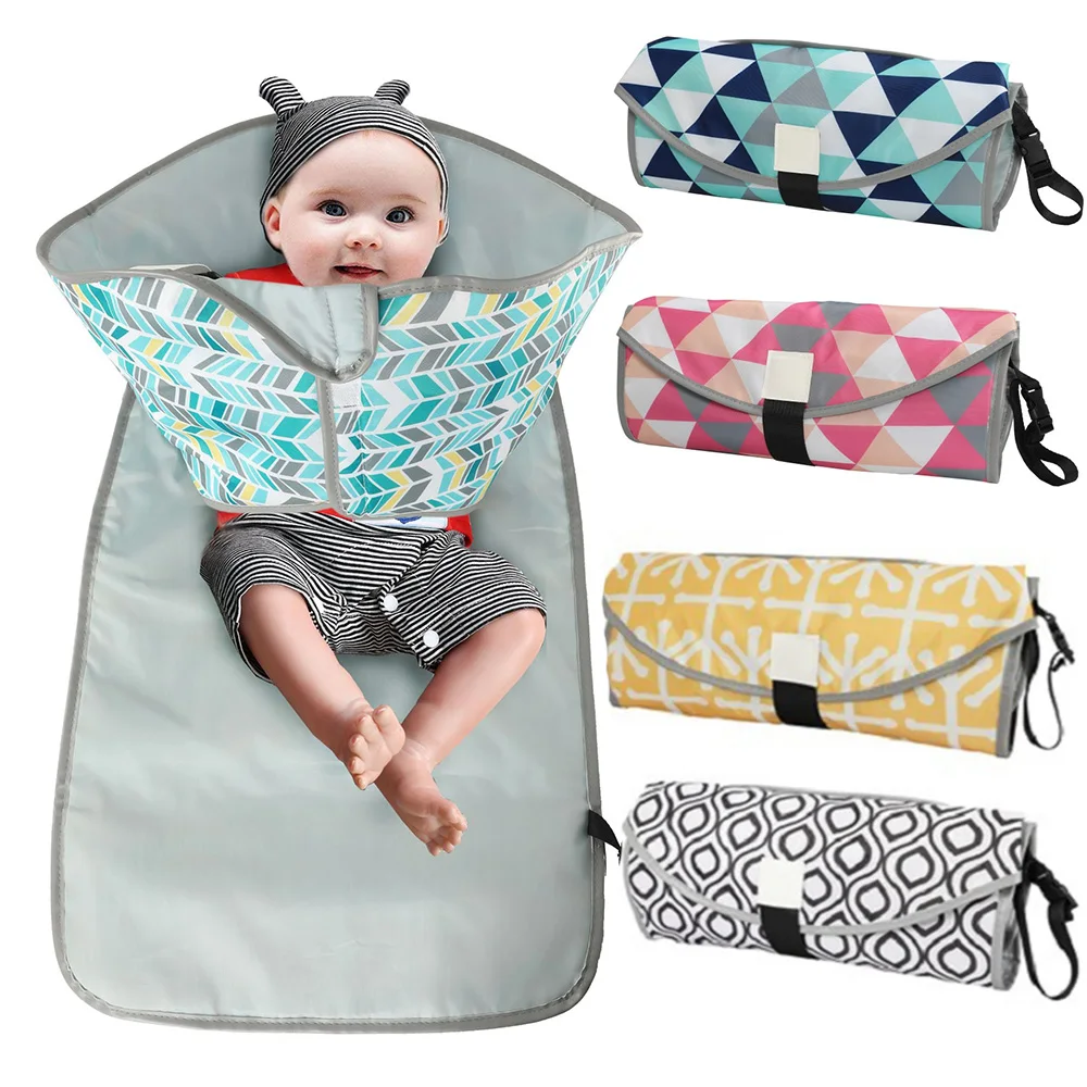 Водонепроницаемый коврик для смены подгузников портативный складной ручная