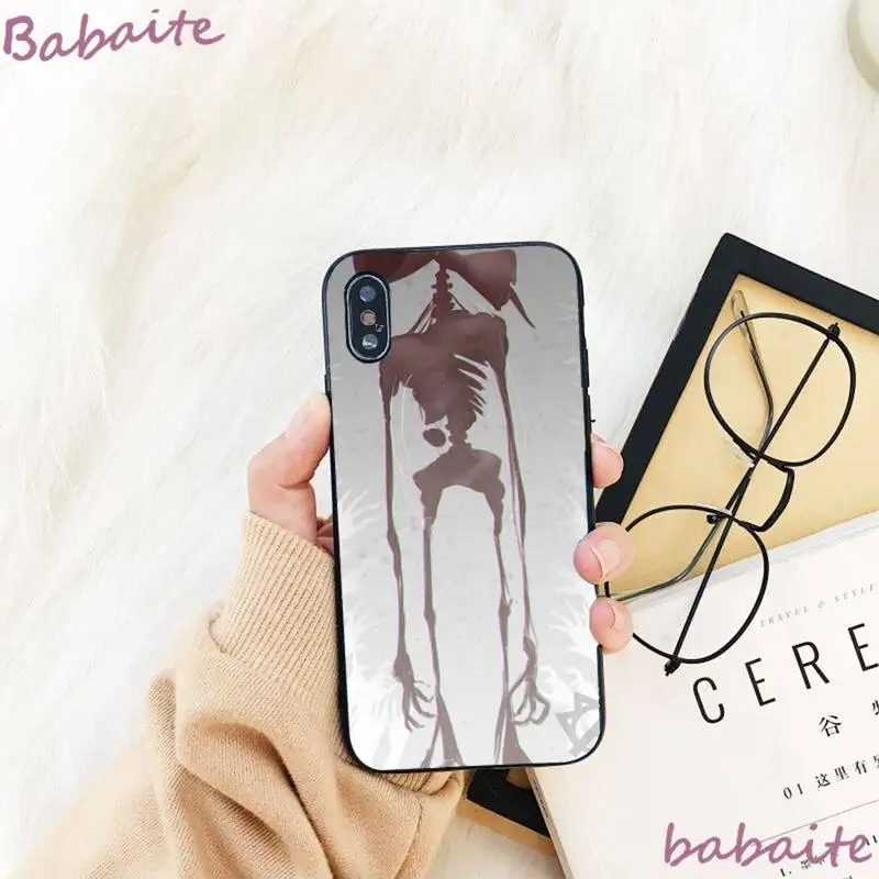 

Babaite siren head horror Phone Case shell cute For iPhone 8 7 6 6S Plus X XS MAX 5 5S SE XR 11 11pro promax 12 12Pro Promax