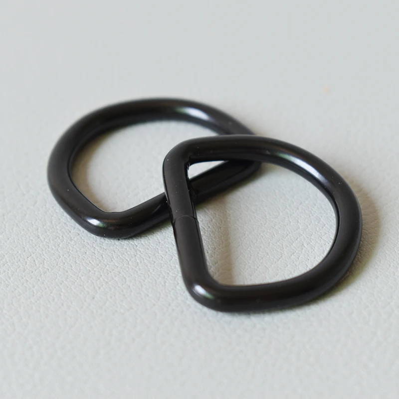 20 комплектов металлическая пряжка регулируемая D образное кольцо застежка для