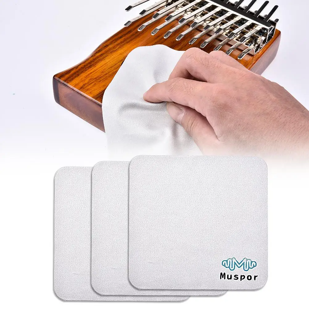 Muspor 6х6 дюймов микроволоконная замшевая ткань акустическая гитара скрипка