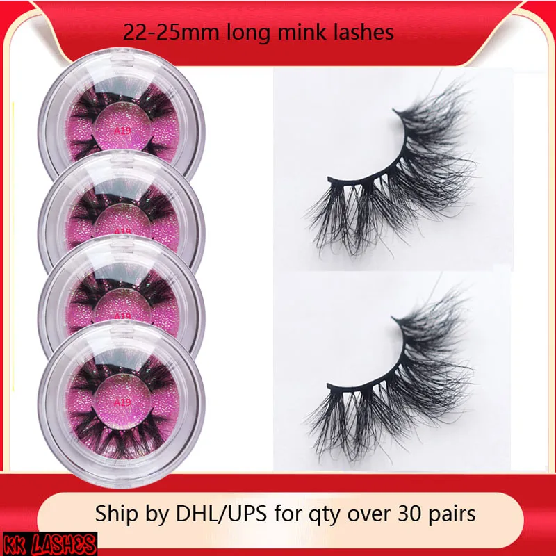 25 мм норка Искусственные ресницы 5D накладные драматические поставщик оптовая