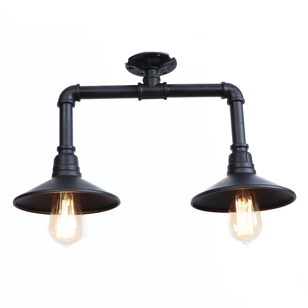 Винтажные окрашенные потолочные светильники в стиле арт-деко промышленные