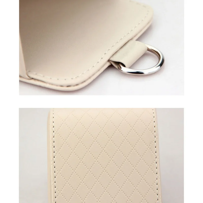 Коробка для мусора из искусственной кожи на вентиляционное отверстие автомобиля