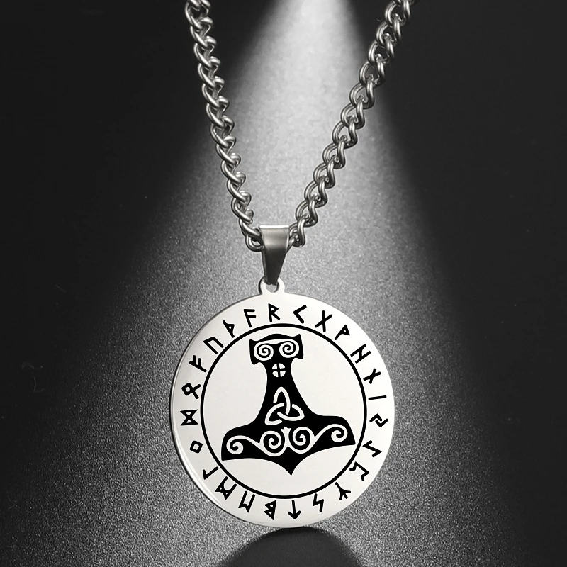 амулеты и талисманы Викинг норвежский Одина мьельнир узел для привлекательных