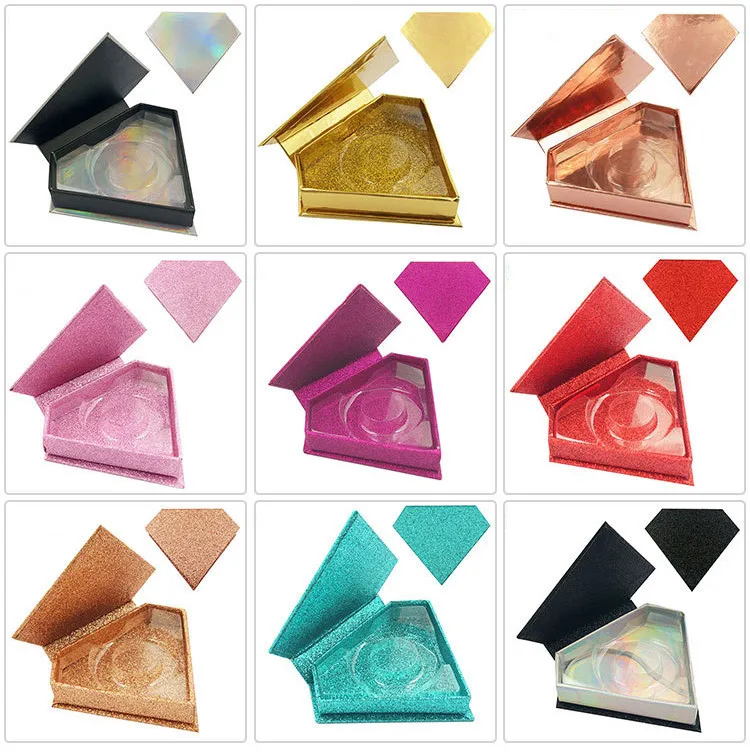 5 шт. упаковочная коробка коробки для ресниц с вашим логотипом искусственные 3d